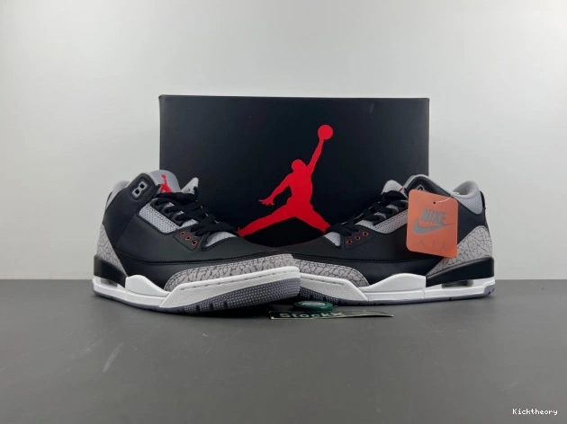 Kick Theory Black Cement DN3707-010 Air 3 Jordan 0809